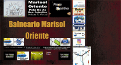 Desktop Screenshot of marisol-oriente.com.ar